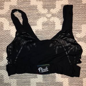 Victoria’s Secret Pink Black Sports Bra